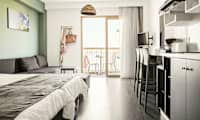 1-værelses lejlighed superior med balkon og havudsigt
