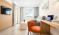 Dobbeltværelse med to rum og balkon