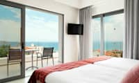 Juniorsuite med balkon og havudsigt
