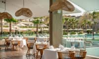 Den italienske restaurant Al Fresco på Avra Imperial Hotel