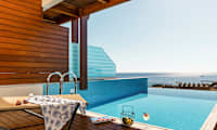 Større juniorsuite med privat pool
