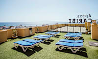 Hotellets tagterrasse