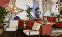 Lounge i lobbyen