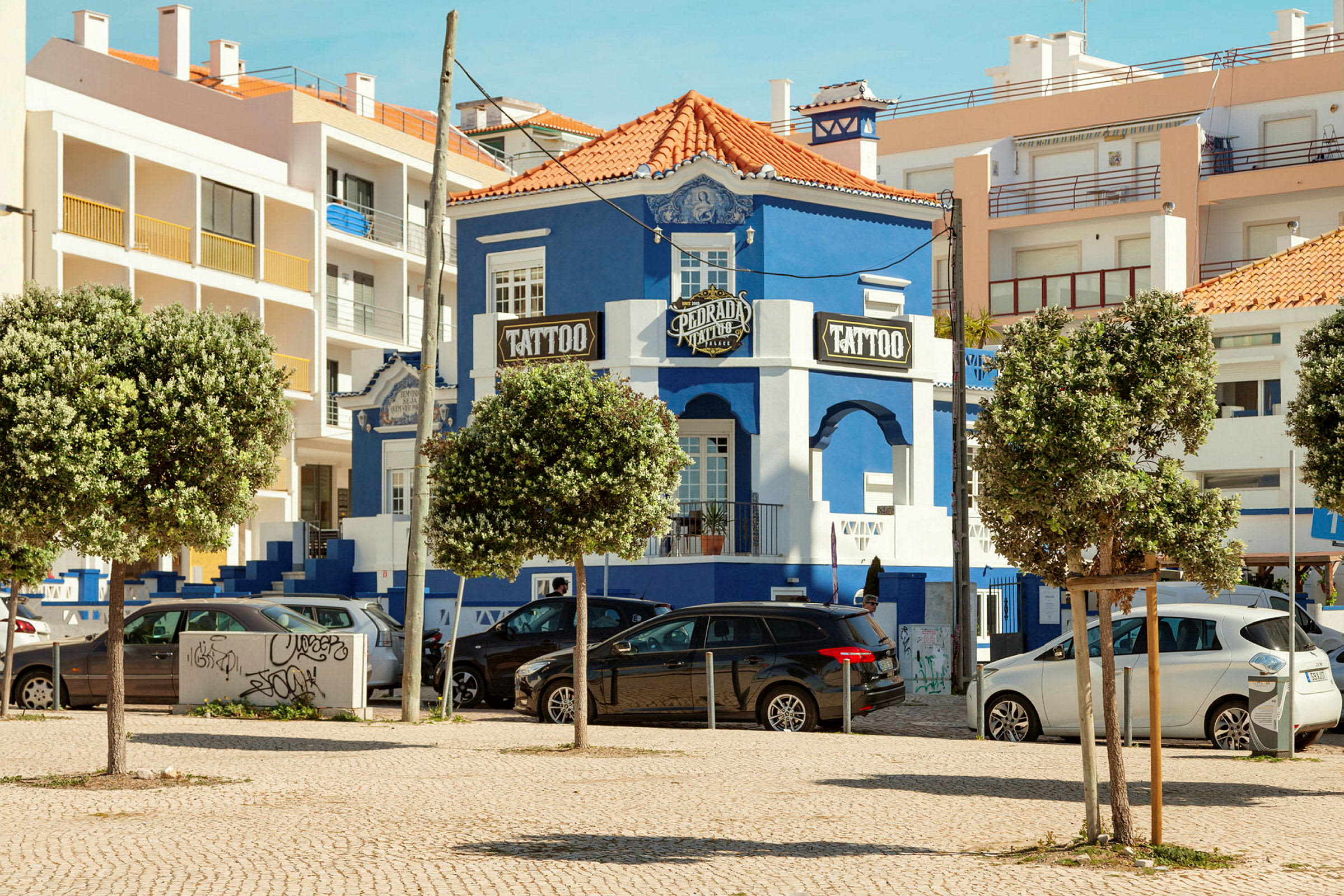 Costa da Caparica uden for Lissabon
