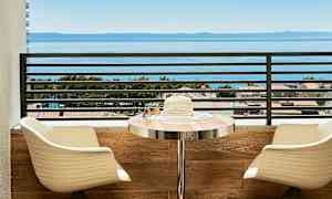 Dobbeltværelse med havudsigt