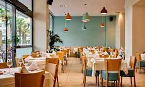 A la carte-restaurant med græske retter