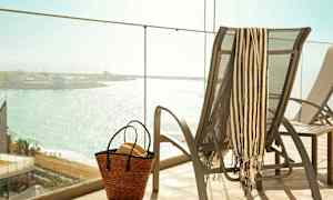 Dobbeltværelse med begrænset havudsigt