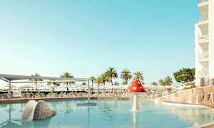 Den populære børnepool ved Nuevas Palmeras