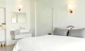 Dobbeltværelse mod gaden