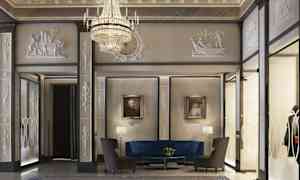 Siddeområde i lobbyen