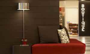 Siddeområde i lobbyen