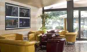 Siddeområde i lobbyen