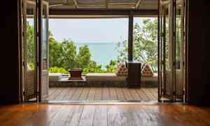 Siddeområde i lobbyen