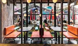 Siddeområde i lobbyen