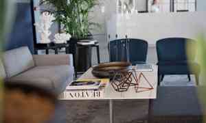 Siddeområde i lobbyen