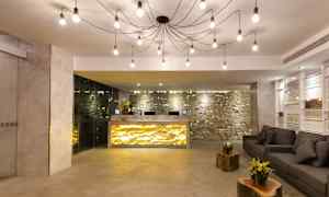 Siddeområde i lobbyen