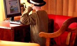 Siddeområde i lobbyen