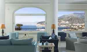 Siddeområde i lobbyen