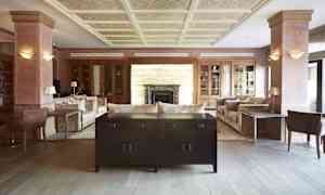 Siddeområde i lobbyen