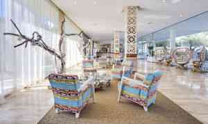 Siddeområde i lobbyen