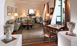 Siddeområde i lobbyen