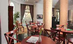 Siddeområde i lobbyen