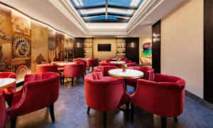 Siddeområde i lobbyen