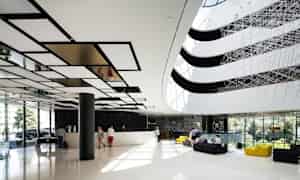 Siddeområde i lobbyen