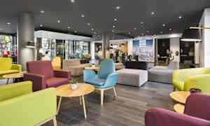 Siddeområde i lobbyen