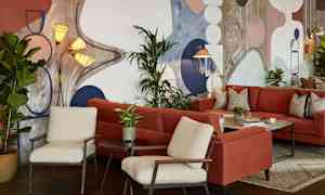 Lounge i lobbyen