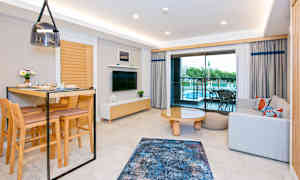 2-værelses lejlighed mod poolområdet