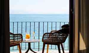 Dobbeltværelse mod havet