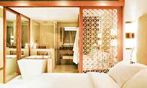 Dobbeltværelse med terrasse i Alila-delen