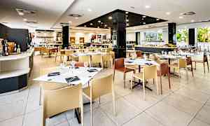 Hotellets buffetrestaurant