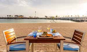 A la carte-restaurant med fisk og skaldyr