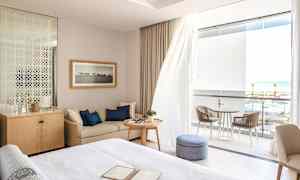 Dobbeltværelse deluxe med havudsigt