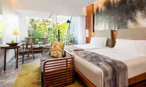 Dobbeltværelse mod haven