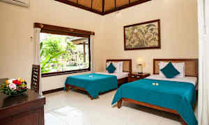 Dobbeltværelse deluxe mod haven