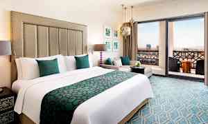 Dobbeltværelse deluxe mod bugten