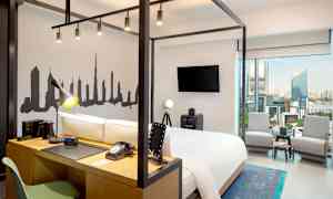 Dobbeltværelse med udsigt over floden