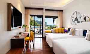 Dobbeltværelse med havudsigt