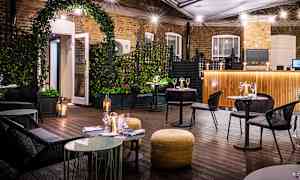 Hotellets tagterrasse