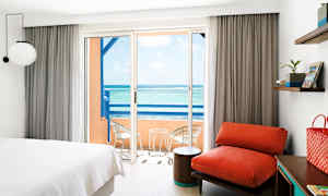 Dobbeltværelse med havudsigt