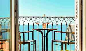 Dobbeltværelse superior med balkon eller terrasse og havudsigt