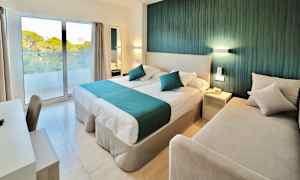 Eksempel på dobbeltværelse med sovesofa