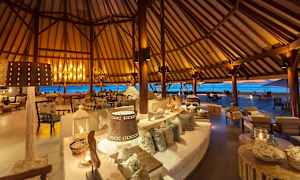 Lounge ved restauranten