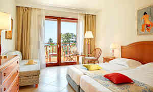 Dobbeltværelse med pooludsigt