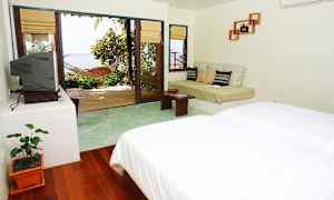 Dobbeltværelse med havudsigt