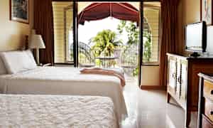 Dobbeltværelse mod havet