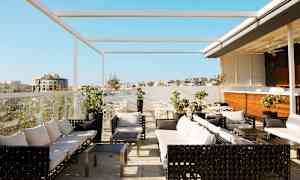 Poolbaren på tagterrassen